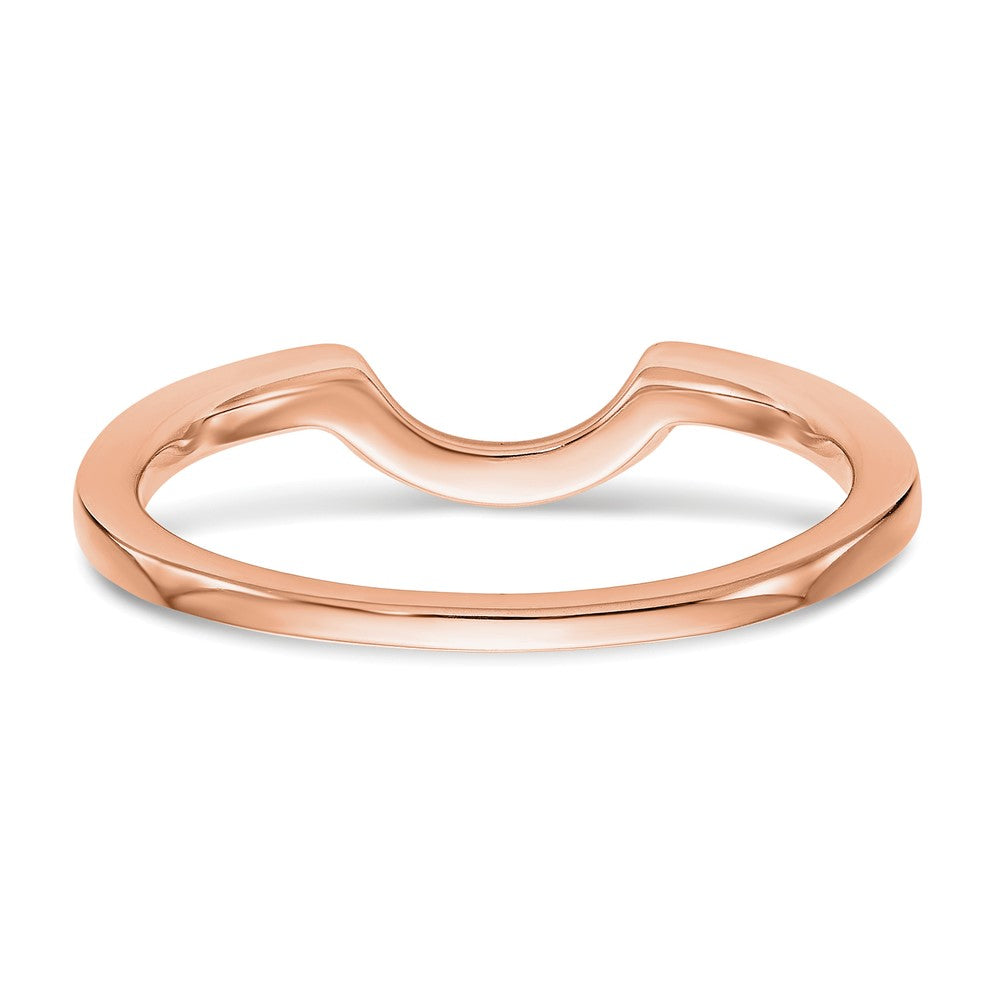 14K Rose Gold Wedding Band