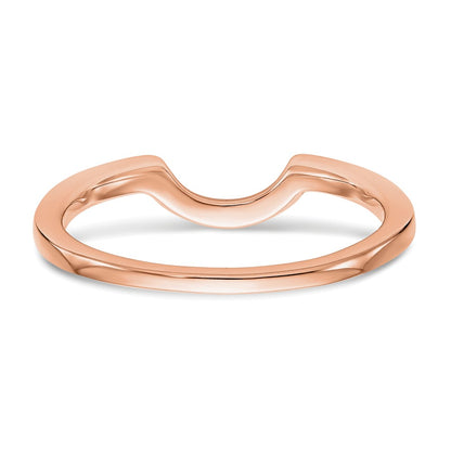14K Rose Gold Wedding Band