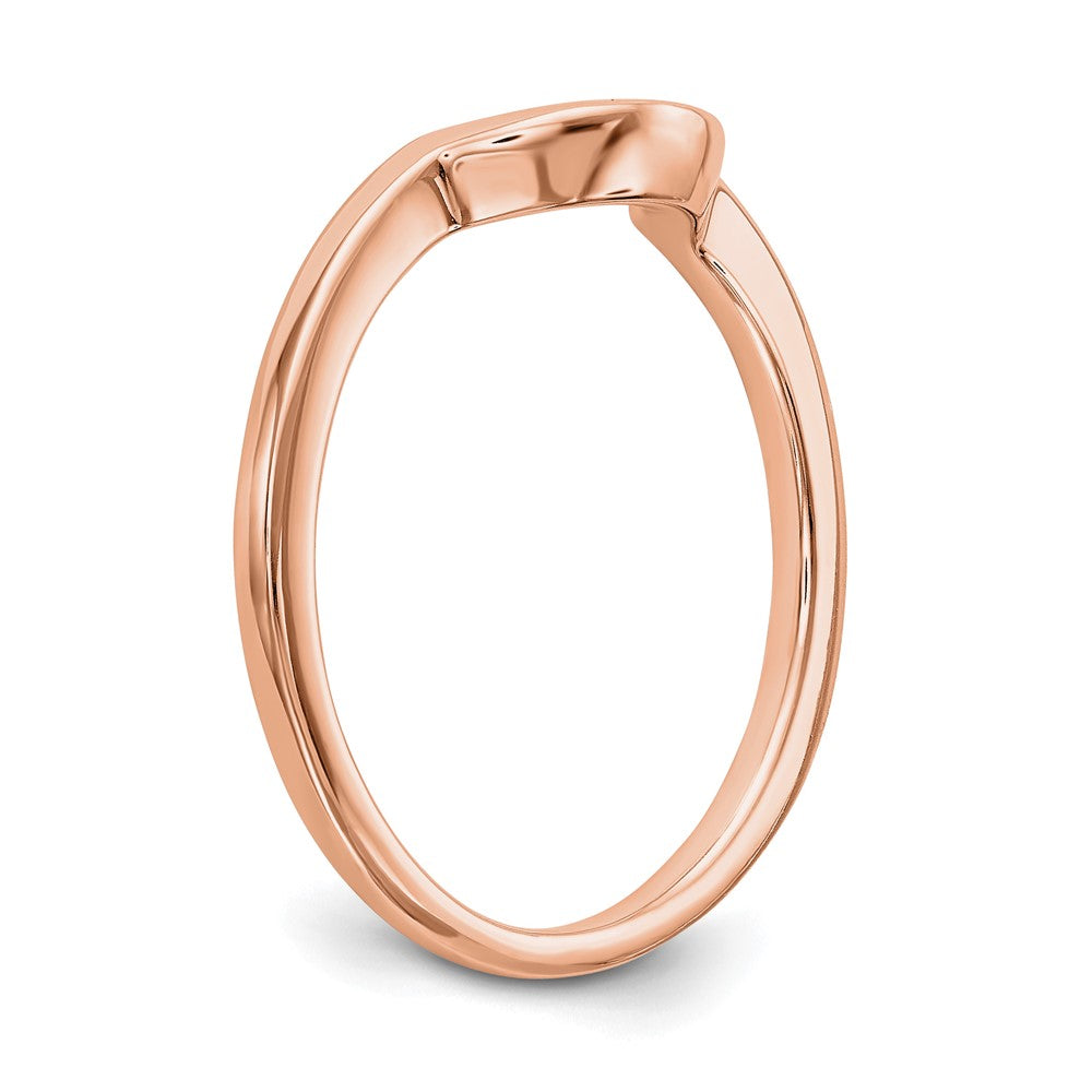 14K Rose Gold Wedding Band