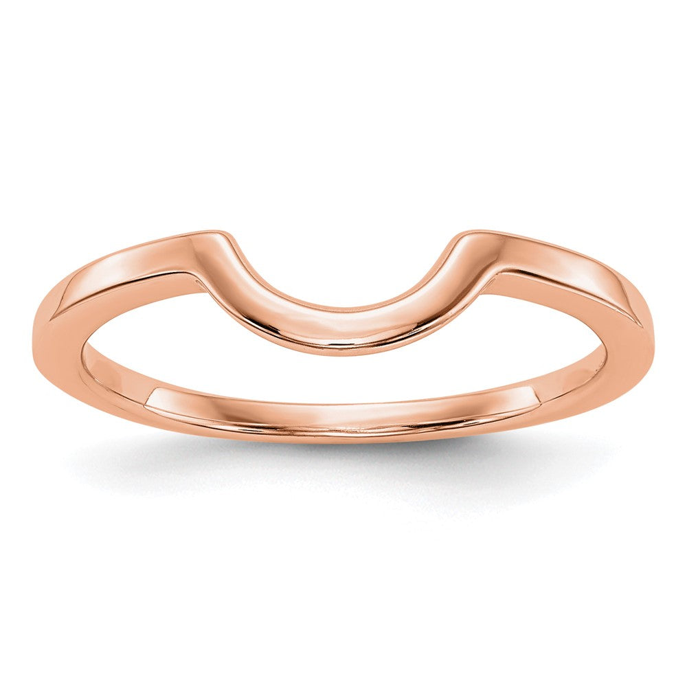 14K Rose Gold Wedding Band