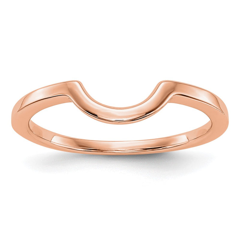 14K Rose Gold Wedding Band
