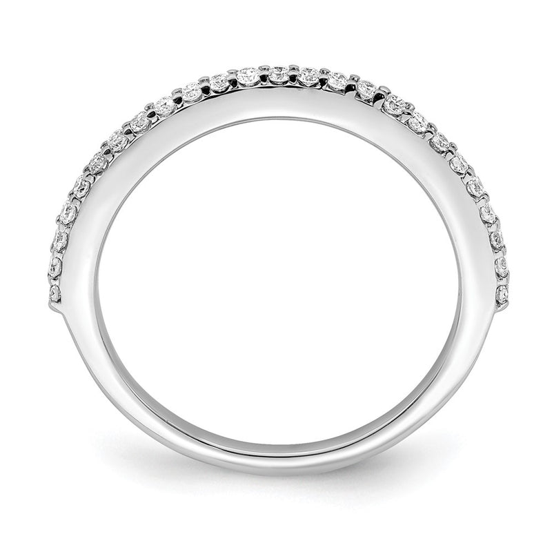 14K White Gold True Origin 1/4 Carat Lab Grown Diamond Vs/Si D E F Wedding Band