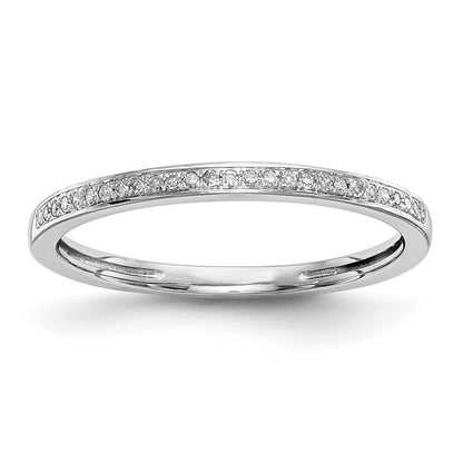 14K White Gold Lab Grown VS/SI+ G+ Diamond Set of 2 Wedding Band Rings