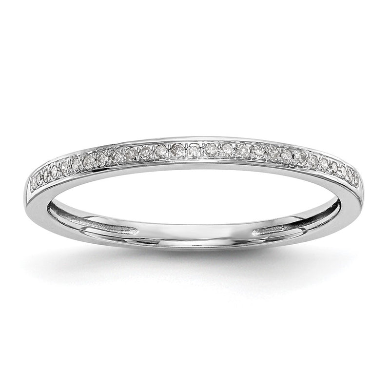 14K White Gold Lab Grown VS/SI+ G+ Diamond Set of 2 Wedding Band Rings