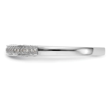 14K White Gold Complete Diamond Cluster Engagement Ring