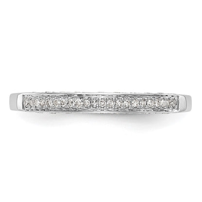 14K White Gold Complete Diamond Cluster Engagement Ring