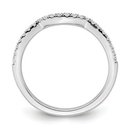 14K White Gold True Origin 1/5 Carat Lab Grown Diamond Vs/Si D E F Wedding Band
