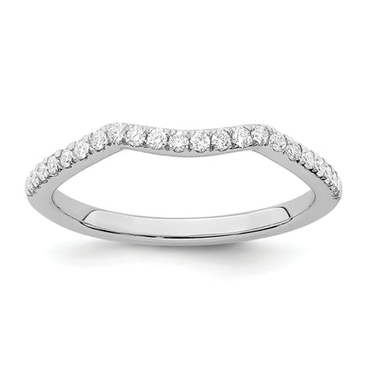 14K White Gold True Origin 1/5 Carat Lab Grown Diamond Vs/Si D E F Wedding Band