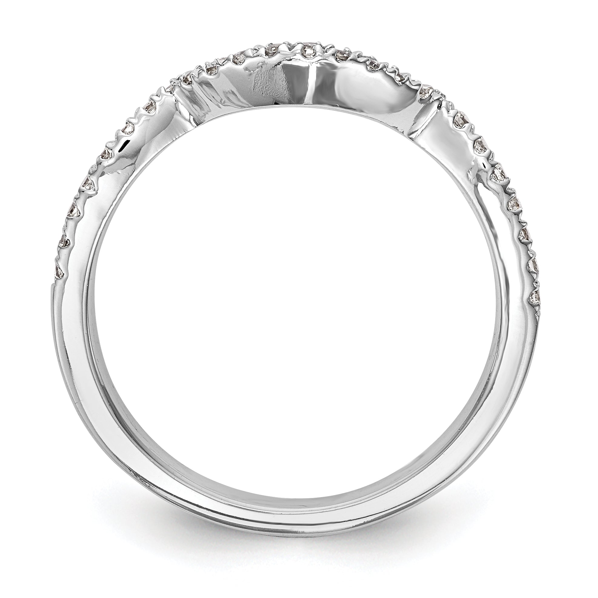 14k White Gold 14kw Lab Grown Diamond SI1/SI2, G H I, Wedding Band Ring