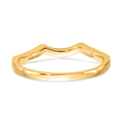 14K Yellow Gold Diamond Wedding Band