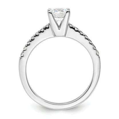 14K White Gold Lab Grown Diamond VS/SI FGH Engagement Ring