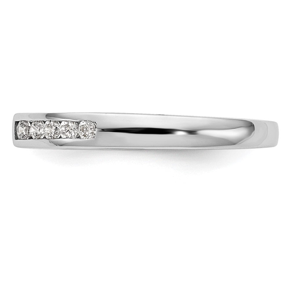 14k White Gold 1/5 Ct. Lab Grown Diamond VS/SI+ G+ Pet Set Engagement Ring