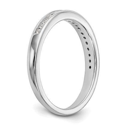 14k White Gold Lab Grown VS/SI+ G+ Diamond Wedding Band Ring