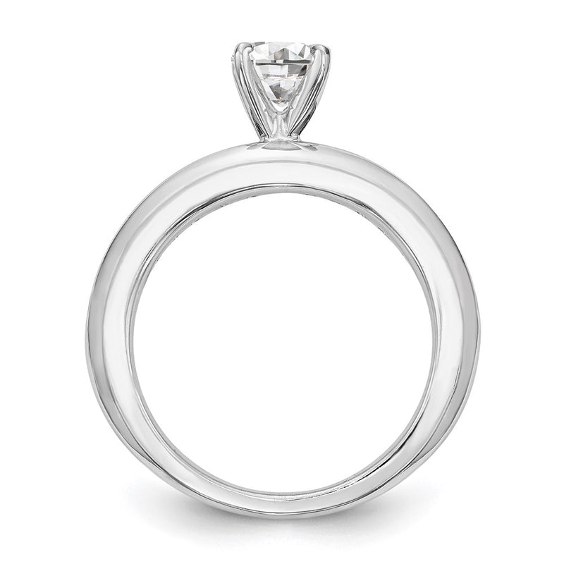 14K White Gold Lab Grown Diamond VS/SI+ G+ Engagement Ring