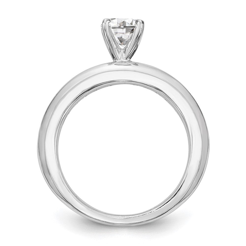 14K White Gold Lab Grown Diamond VS/SI FGH Engagement Ring