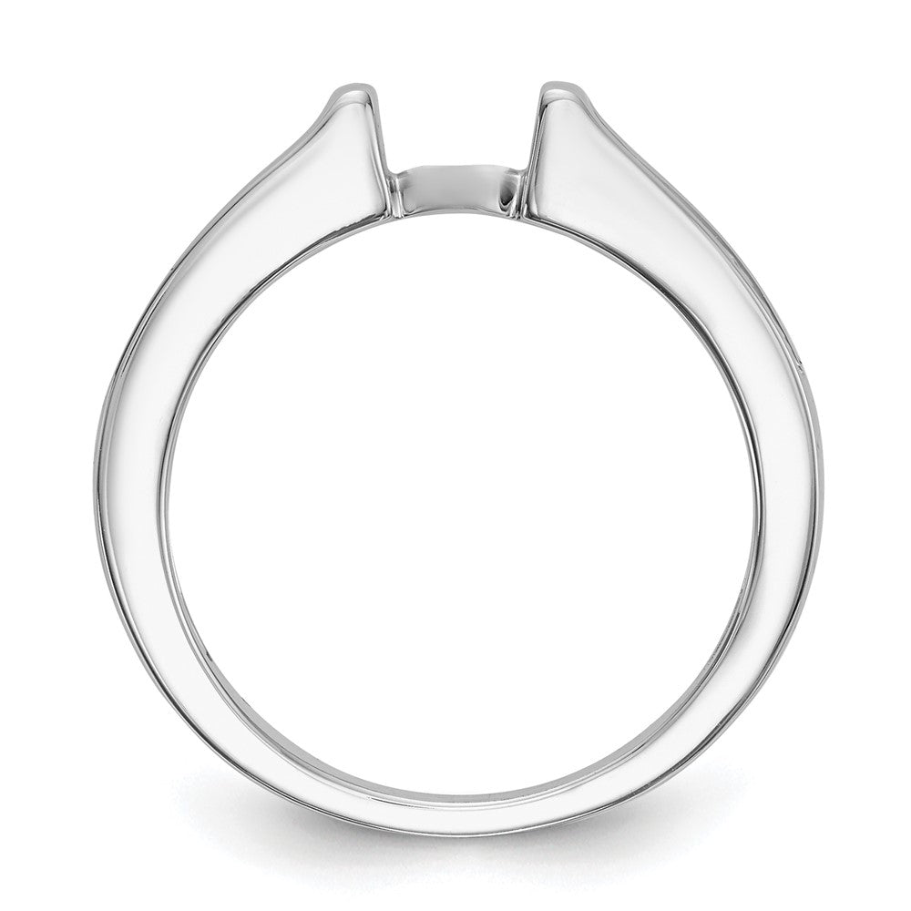 14k White Gold 1/4 Ct. Lab Grown Diamond VS/SI+ G+ Semi Mount Peg Set Engagement Ring