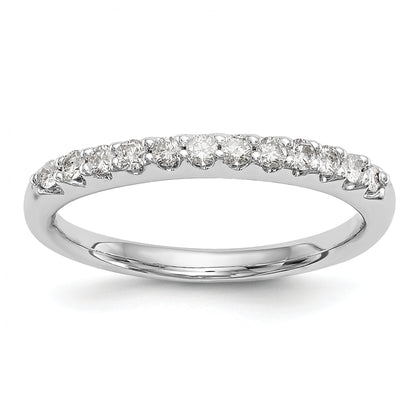 14k White Gold 1/4 Ct. Lab Grown Diamond VS/SI+ G+ Wedding Band Ring