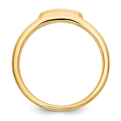 14K Yellow Gold Wedding Band Ring