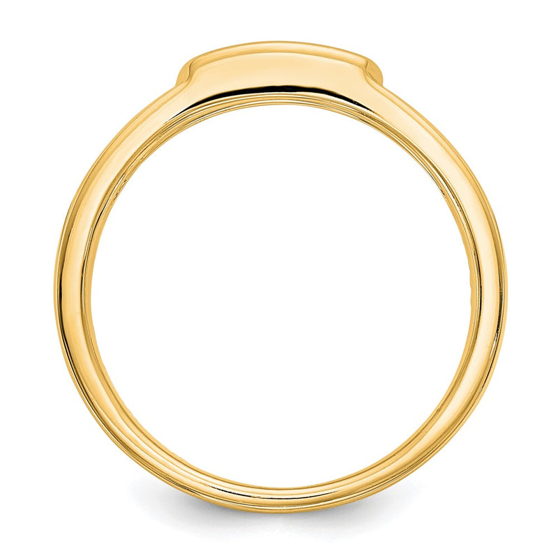 14K Yellow Gold Wedding Band Ring