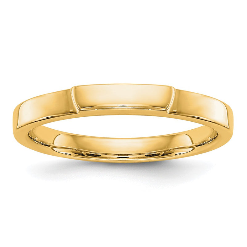 14K Yellow Gold Wedding Band Ring
