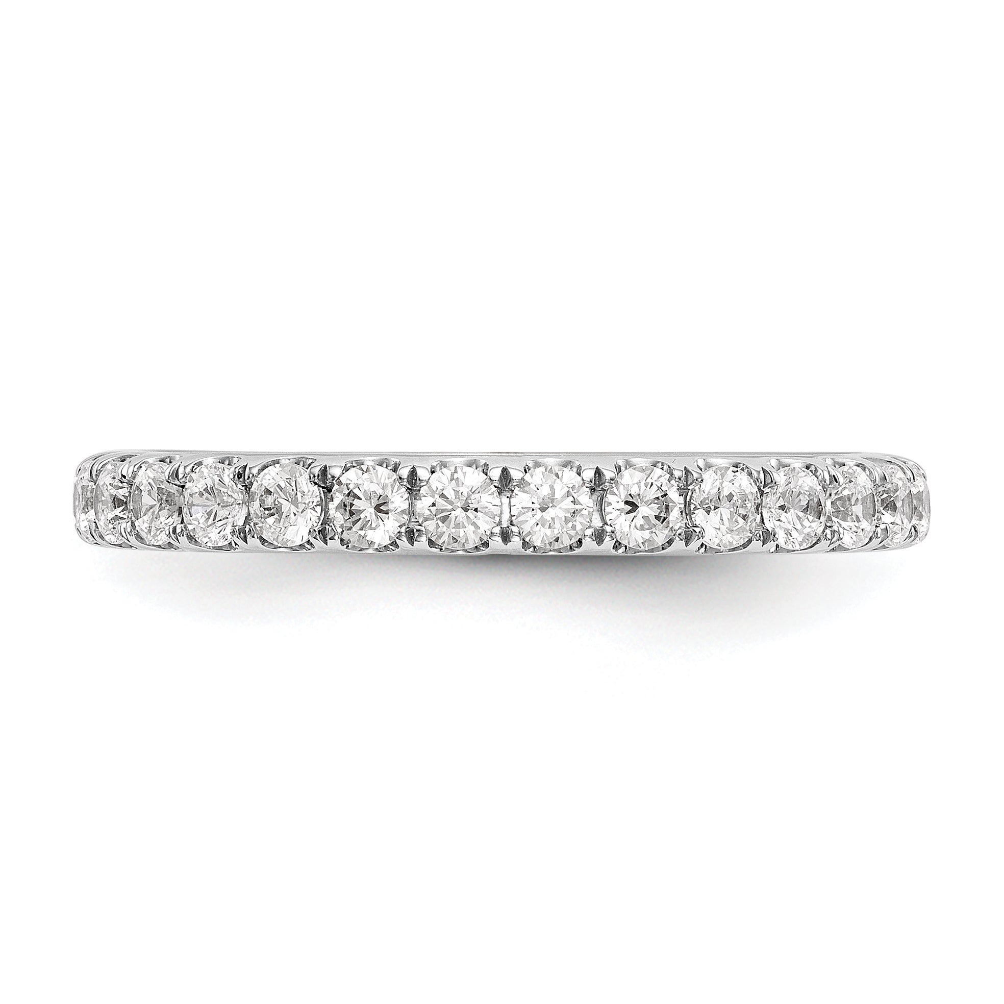 14k White Gold 1/2 Ct. Lab Grown Diamond VS/SI+ G+ Wedding Band Ring