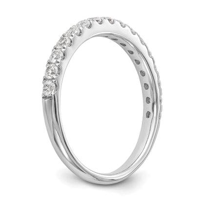 14k White Gold 1/2 Ct. Lab Grown Diamond VS/SI+ G+ Wedding Band Ring