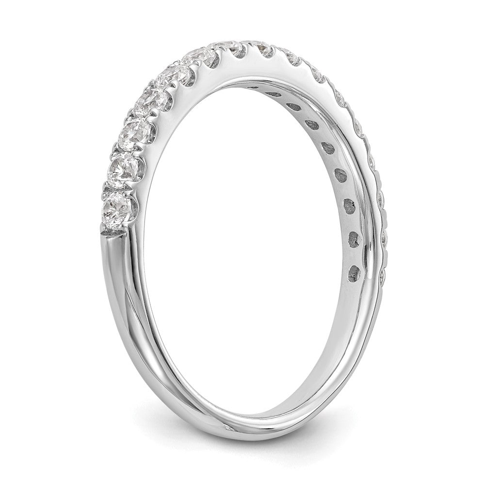 14k White Gold 1/2 Ct. Lab Grown Diamond VS/SI+ G+ Wedding Band Ring