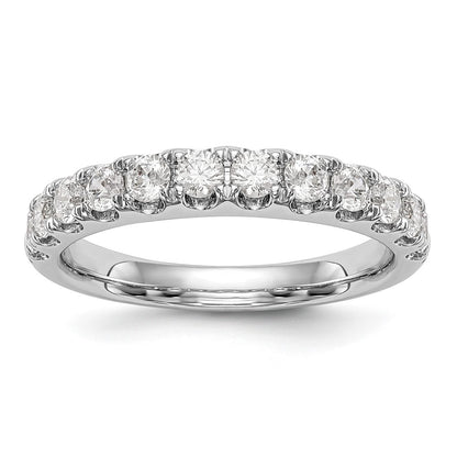 14k White Gold 7/8 Ct. Lab Grown Diamond VS/SI+ G+ Wedding Band Ring
