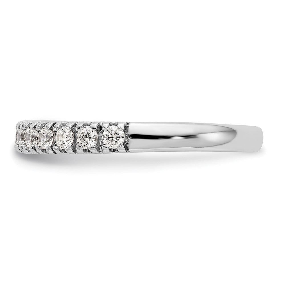 14K White Gold Lab Grown Diamond VS/SI+ G+ Band Ring