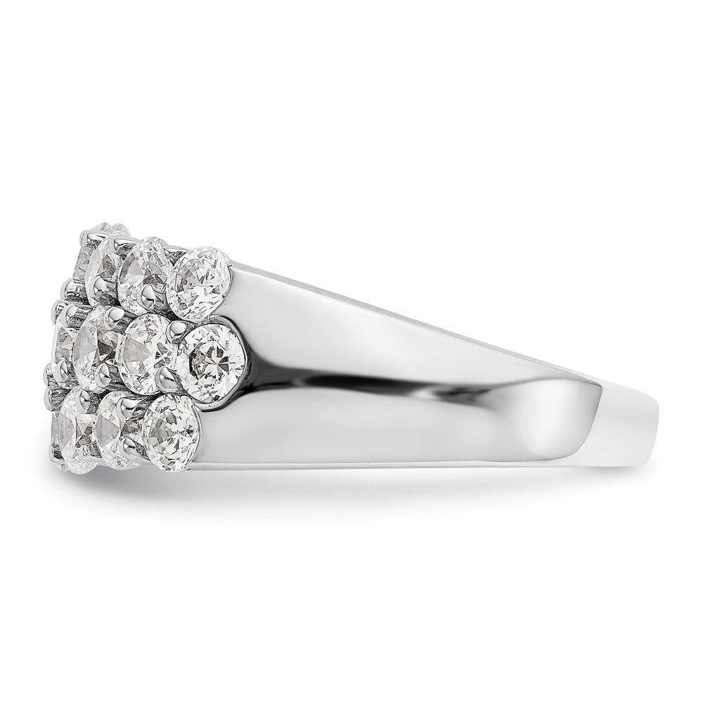 14K White Gold 2.5 Carat Complete Diamond Ring