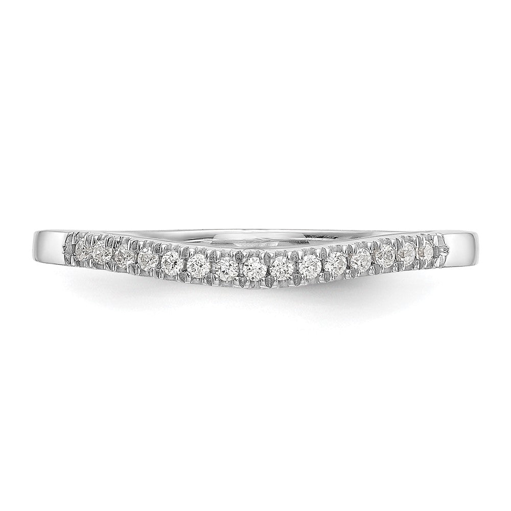 14K White Gold True Origin 1/5 Carat Lab Grown Diamond Vs D E F Bands Set Of Two