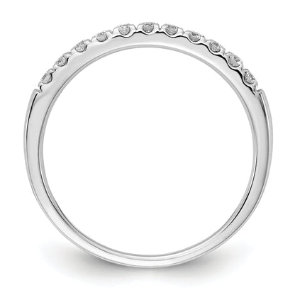 14k White Gold 1/4 Ct. Lab Grown Diamond VS/SI+ G+ Wedding Band Ring