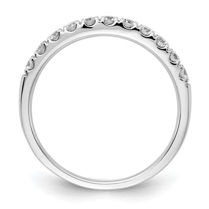 Platinum Lab Grown Diamond VS/SI+ G+ 1/2ct Wedding Band Ring