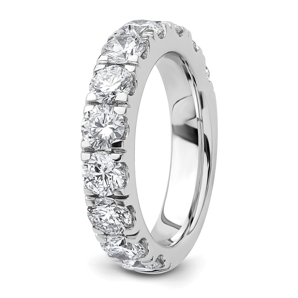14K White Gold 3 carat Lab Grown Diamond VS+ F+ Complete Wedding Band Ring