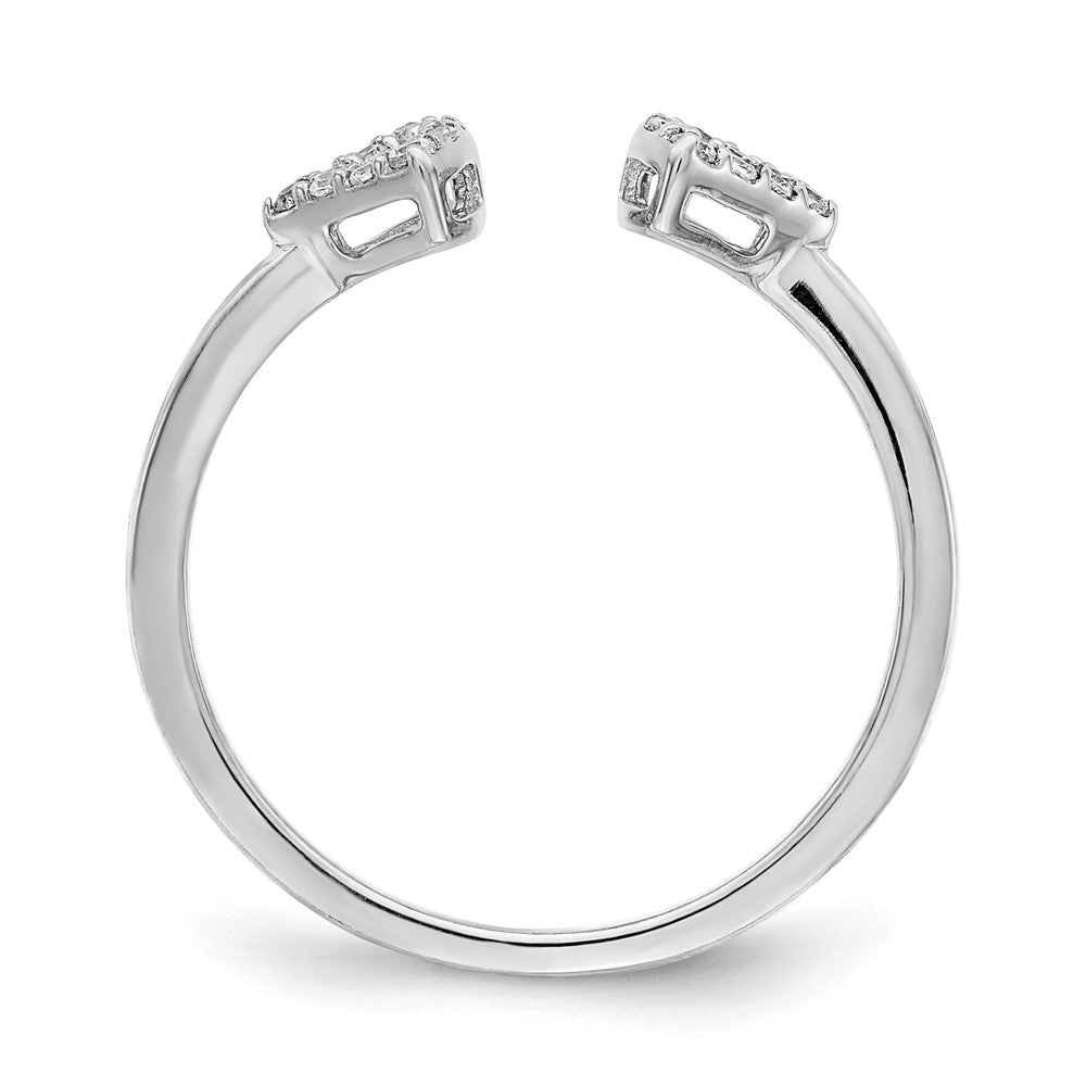 14K White Gold Diamond Ring