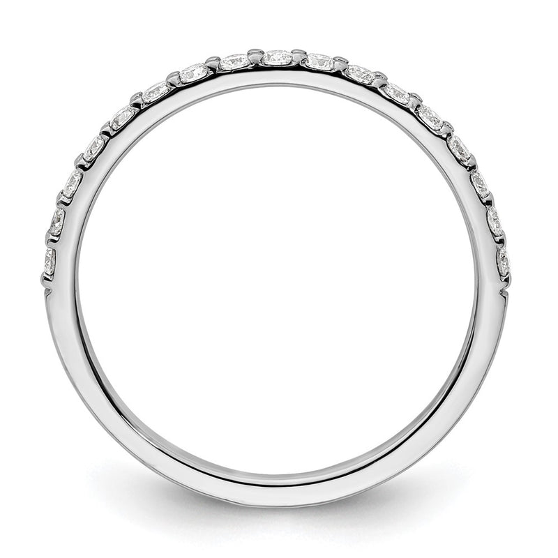 10K White Gold 10K Diamond Band