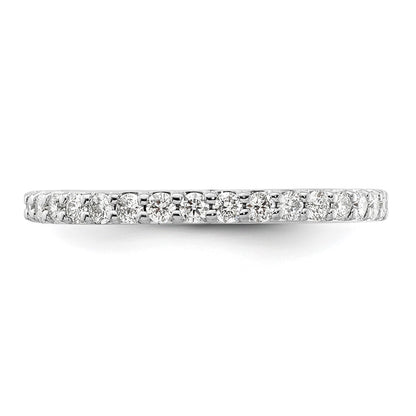 10K White Gold 10K Diamond Band