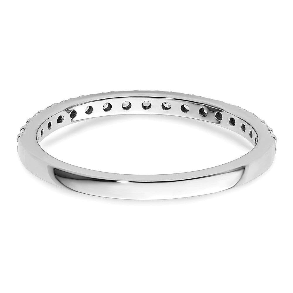 10K White Gold 10K Diamond Band