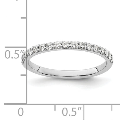 10K White Gold 10K Diamond Band