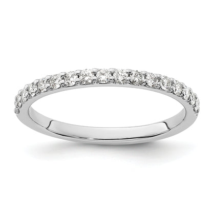 10K White Gold 10K Diamond Band