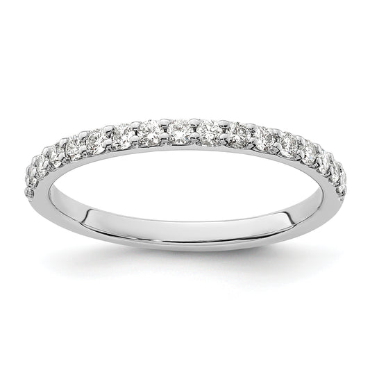 10K White Gold 10K Diamond Band