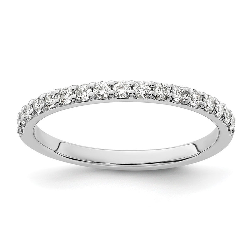 10K White Gold 10K Diamond Band