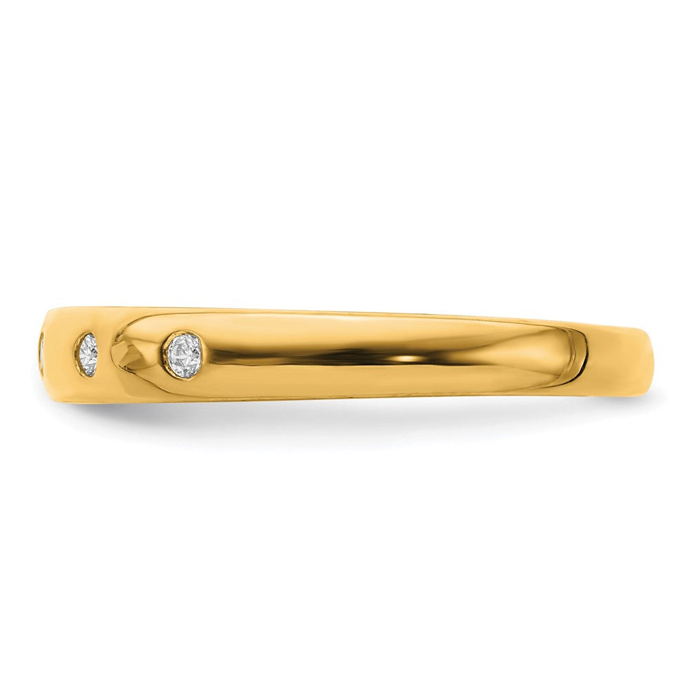 10K Yellow Gold 10K 5-Stone Diamond Ring