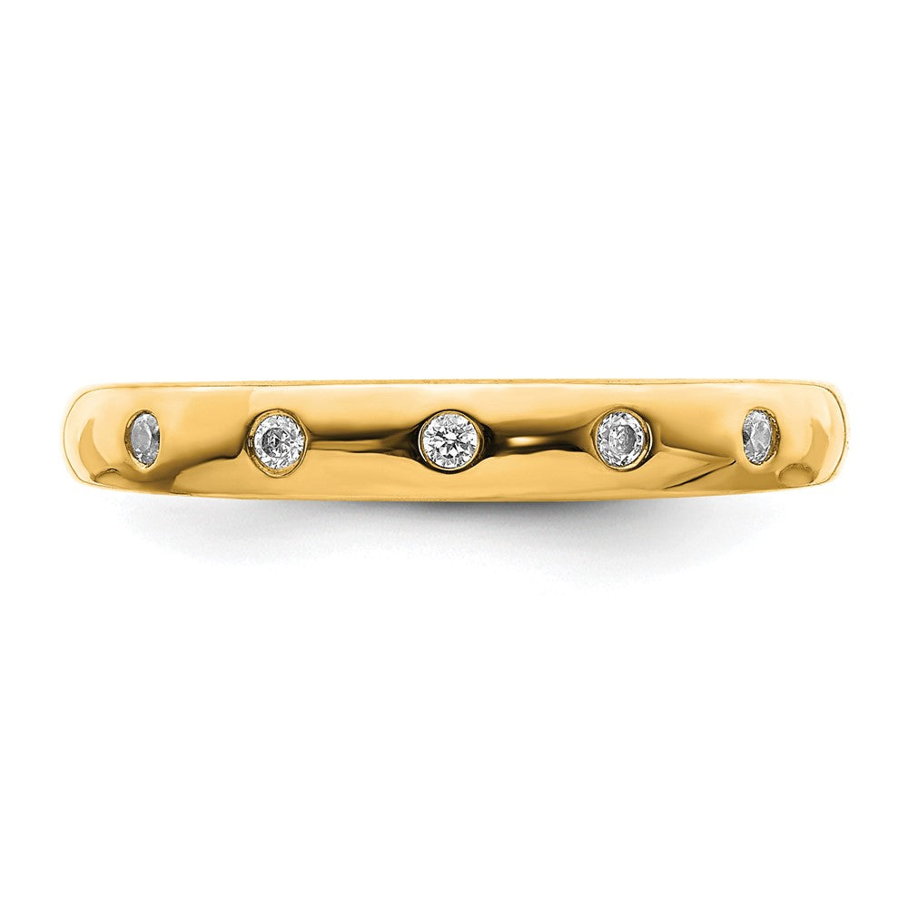 10K Yellow Gold 10K 5-Stone Diamond Ring