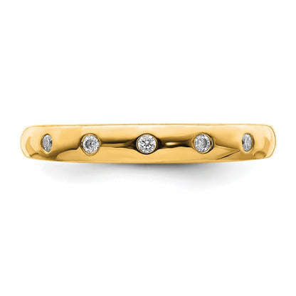 10K Yellow Gold 10K 5-Stone Diamond Ring