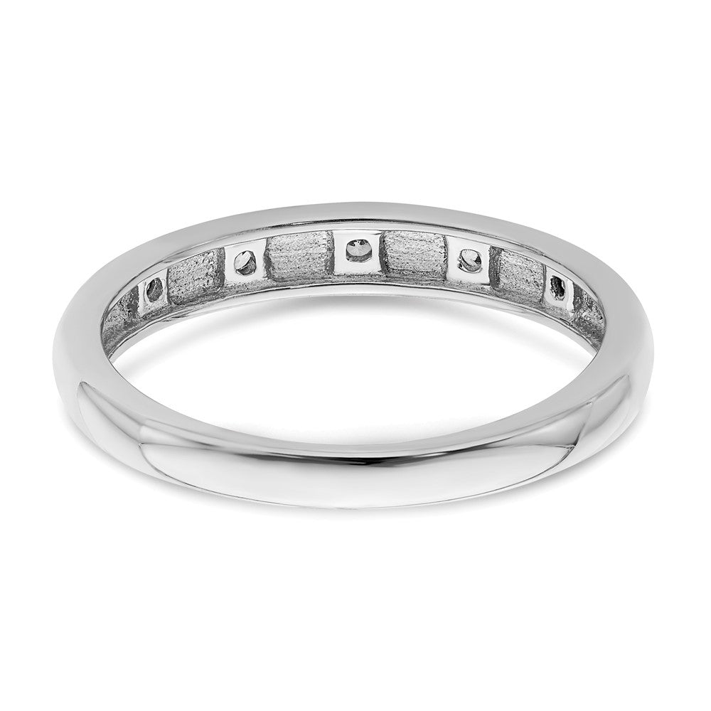 14K White Gold 5 Stone Diamond Ring