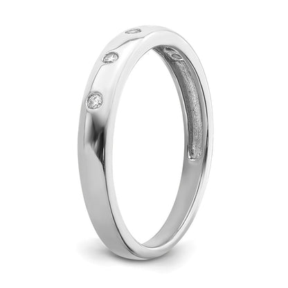 14K White Gold 5 Stone Diamond Ring