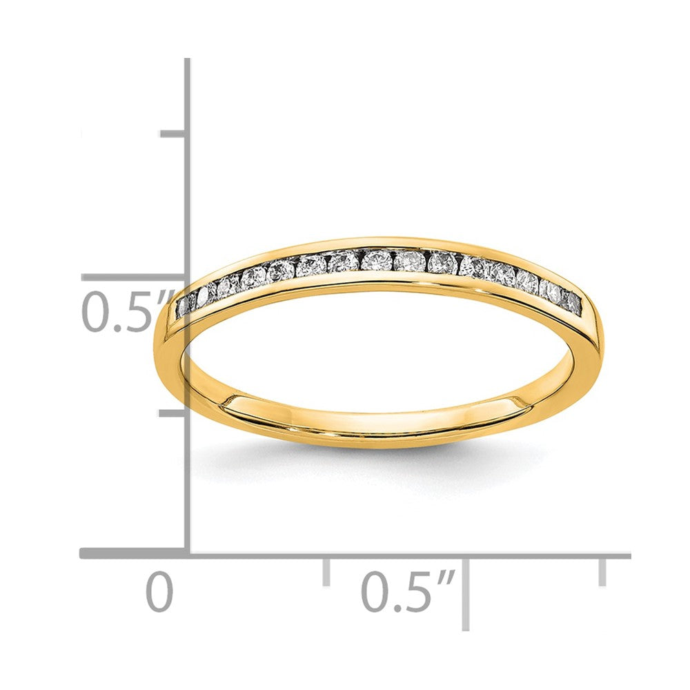 14K Yellow Gold Diamond Ring