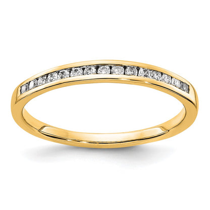 14K Yellow Gold Diamond Ring