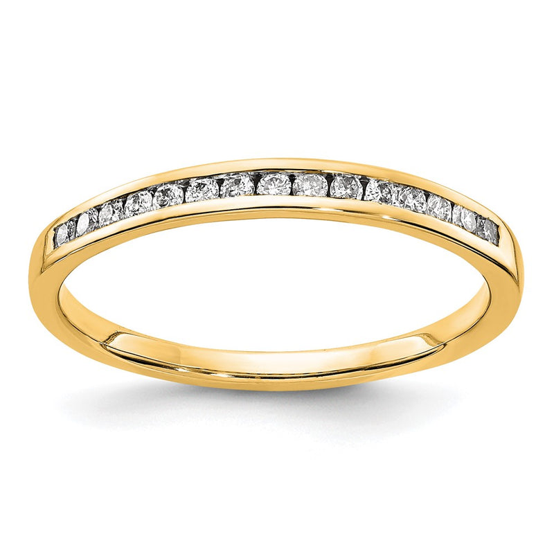14K Yellow Gold Diamond Ring